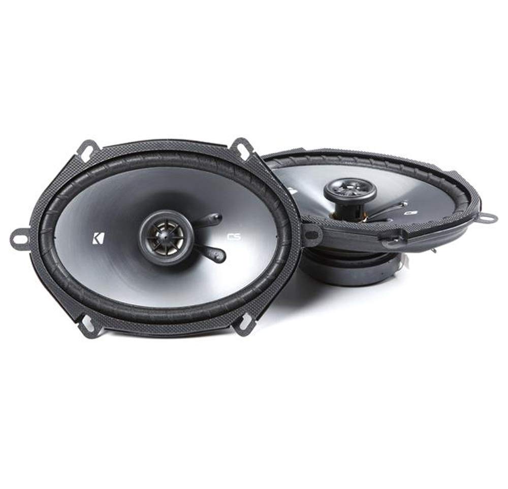 Amazon.com: KICKER CSC68 Car Audio Full Range 5x7 6x8 Coaxial 450W